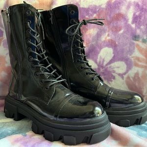 Black Combat Boots
